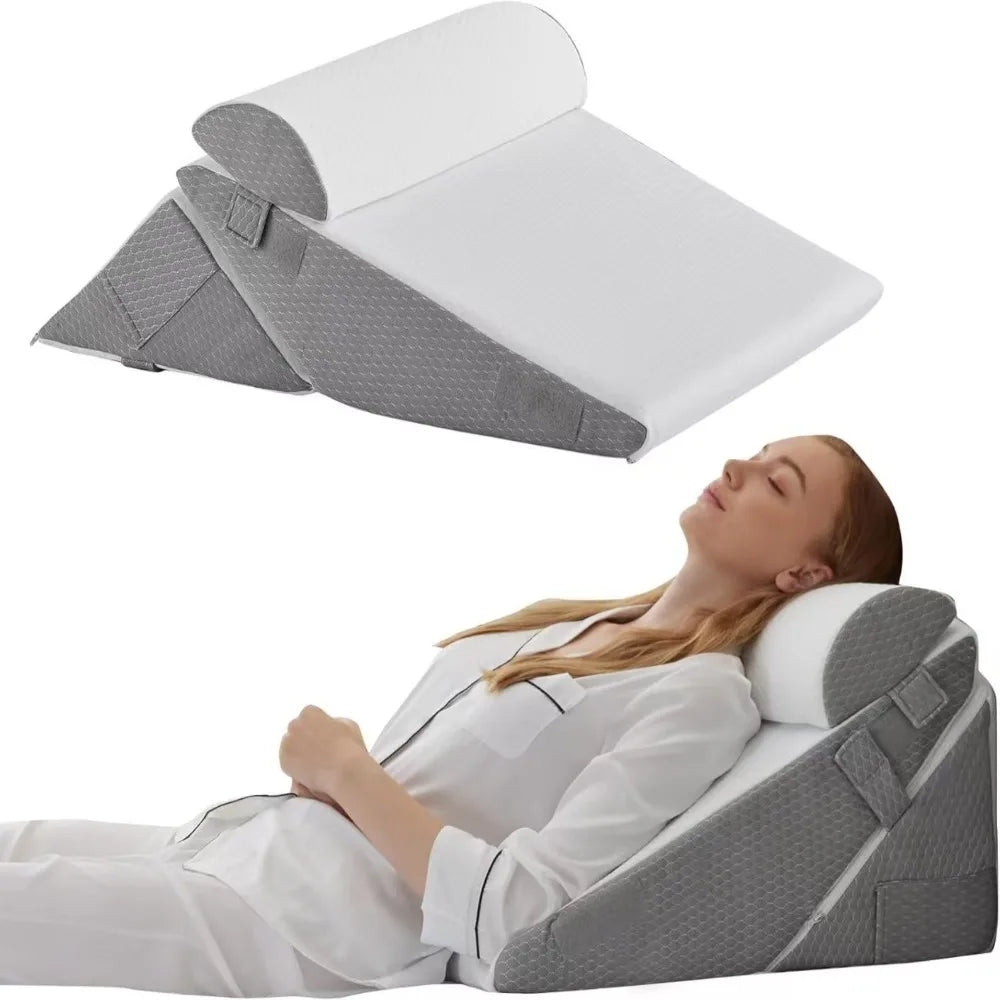 ZhejiangChoice Comfortable Wedge Pillow Adjustable Triangle