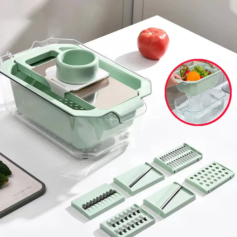 Multifunctional Vegetable Slicer and Chopper Kitchen Tool