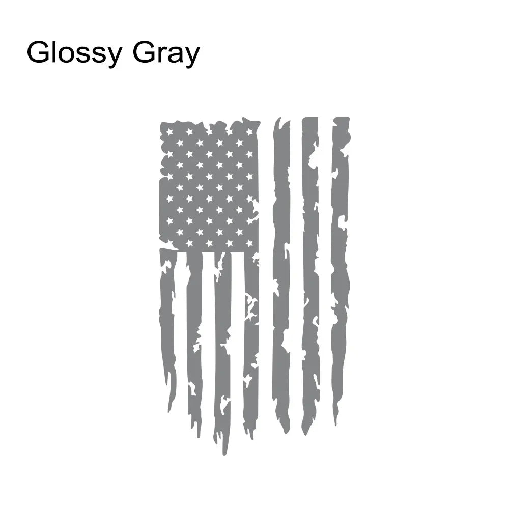 Car Sticker USA Flag For Toyota Hilux Tacoma Jeep Gladiator Isuzu Dmax Ford F150 Dodge RAM Tuning Motor Accessories Decor Decal