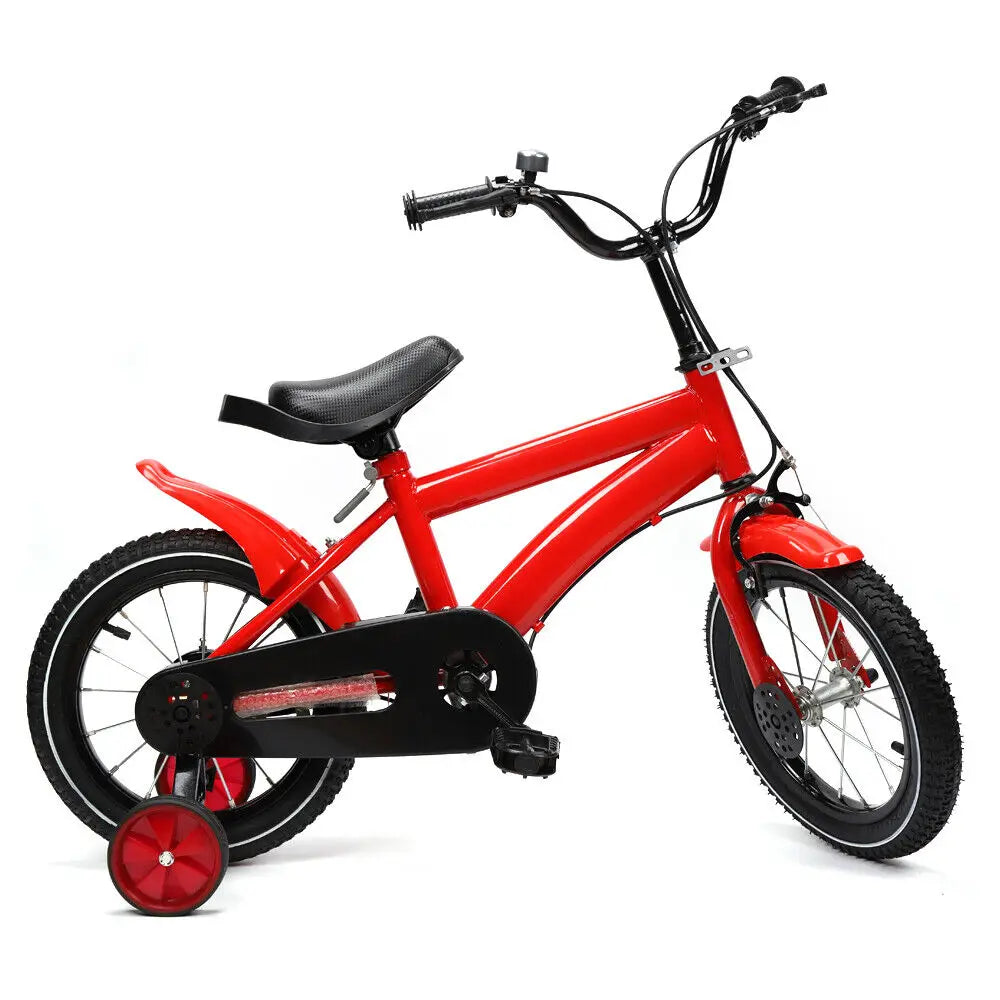Children's Bicycle with Safety Training Wheels for Boys and Girls