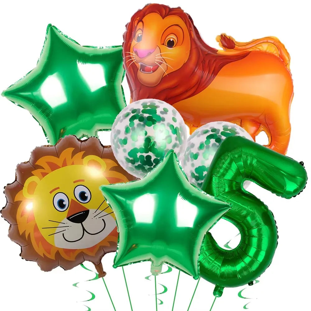 Lion King Simba Birthday Party Disposable Tableware and Decor Set