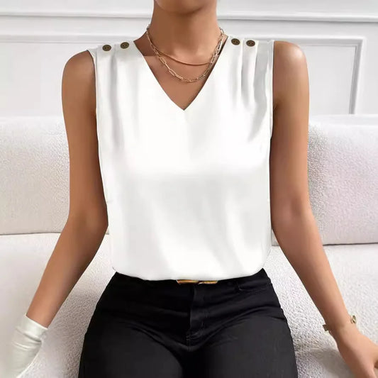 Elegant Sleeveless Blouses For Women Perfect For Summer Fashion