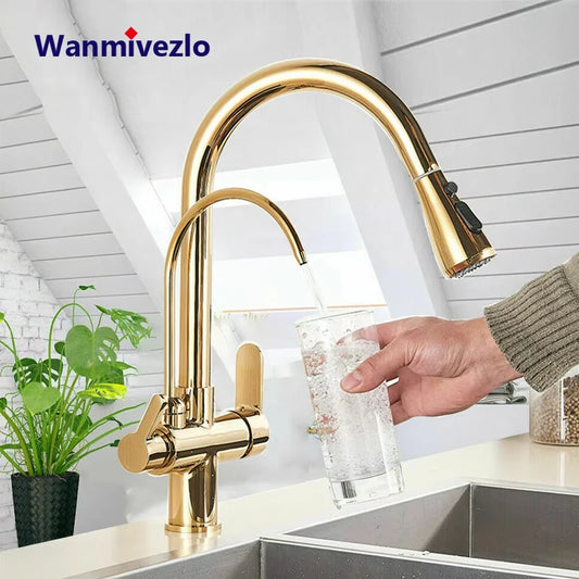 Wanmivezlo Purify Water Deck Mounted Kitchen Faucet