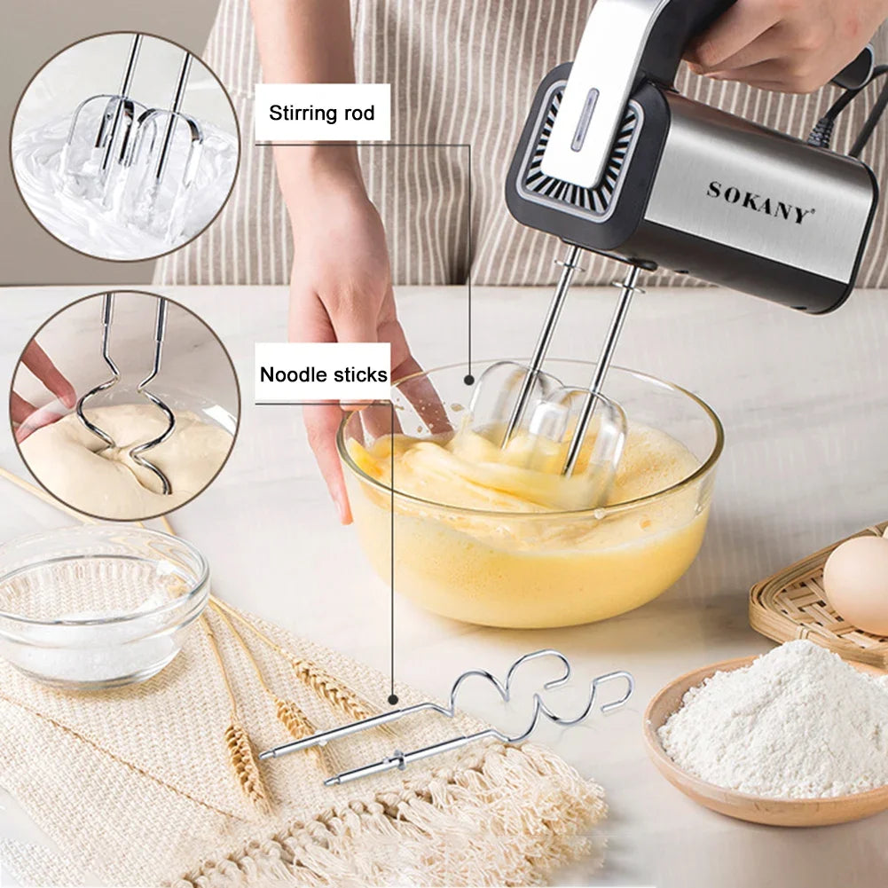 High Power Electric Food Mixer And Dough Blender For Kitchen