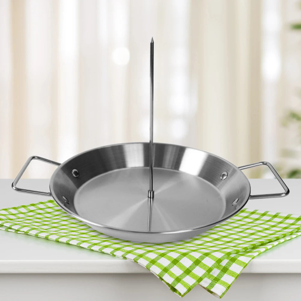 Stainless Steel Chicken Roaster Rack for Perfectly Grilled Kebabs