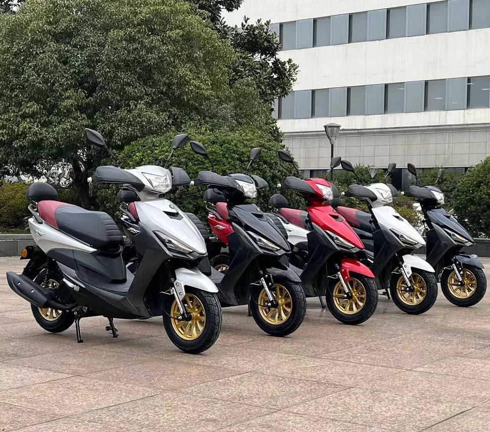 Gas Powered Scooter 4 Stroke EFI ABS CBS Racing Performance