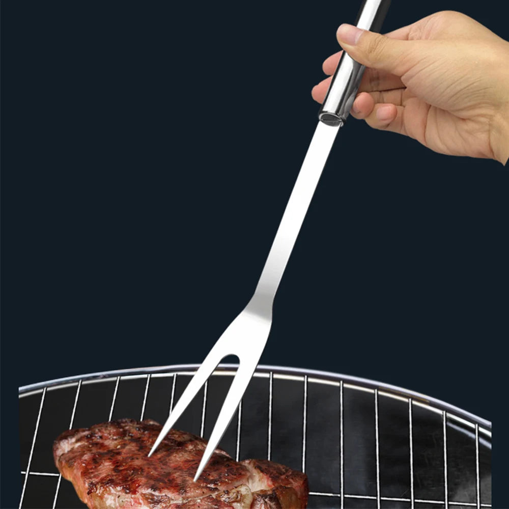 Choice Stainless Steel Barbecue Tool Set With Cloth Bag