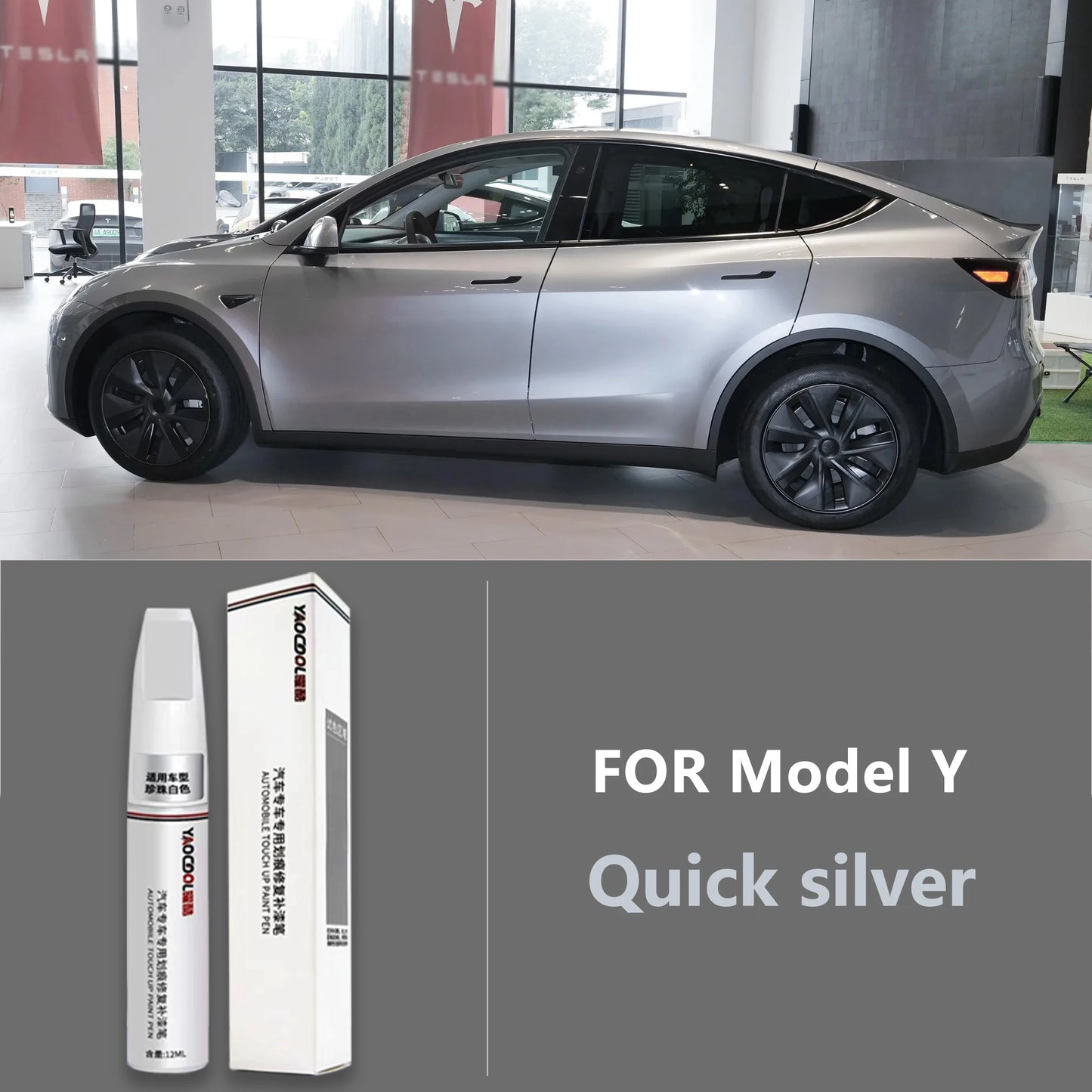 Tesla Paint Repair Pen Touch Up Kit for Model 3 Y X