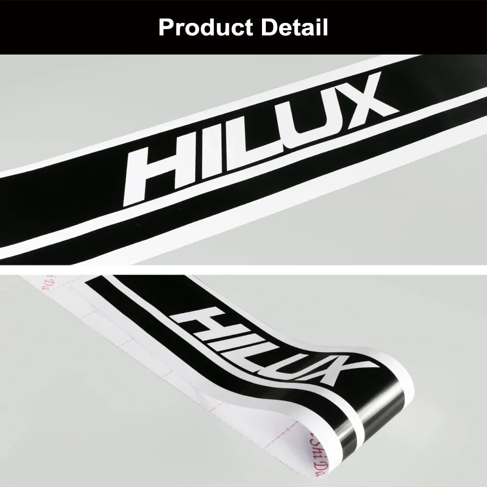 2Pcs Car Door Side Sticker Auto Vinyl Film DIY Decal Sport Styling Accessories For Toyota Hilux Revo Vigo