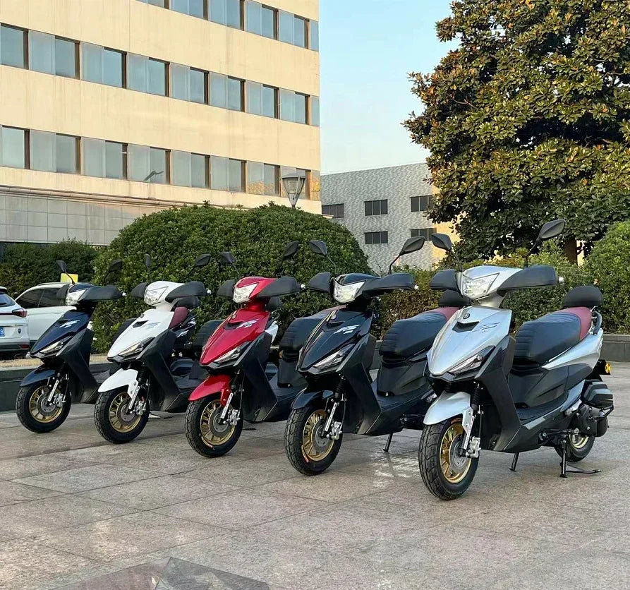 Gas Powered Scooter 4 Stroke EFI ABS CBS Racing Performance