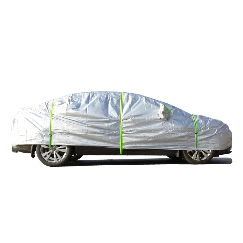 Universal Car Cover for Outdoor Protection from Snow and Dust