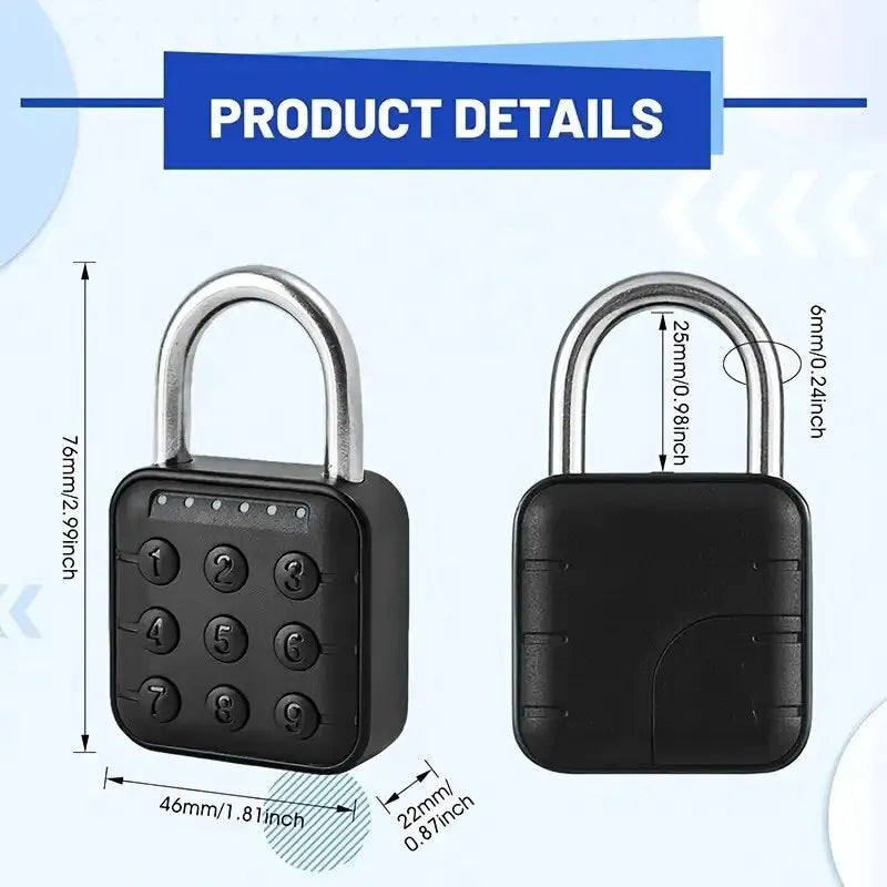 Tuya Lock Smart Biometric Fingerprint Door Lock Keyless Quick Unlock IP67 Waterproof Stainless Steel