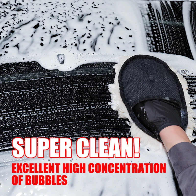 Concentrated Car Wash Shampoo with High Gloss Ceramic Wax