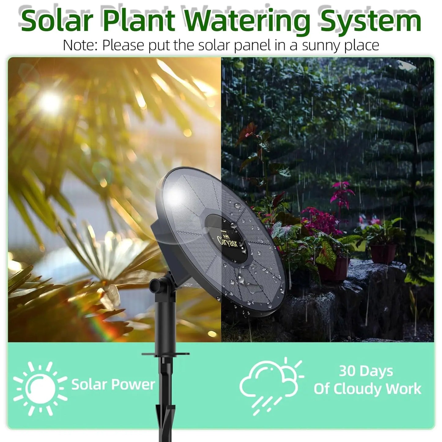 Choice Solar Drip Irrigation System With 6 Timer Modes