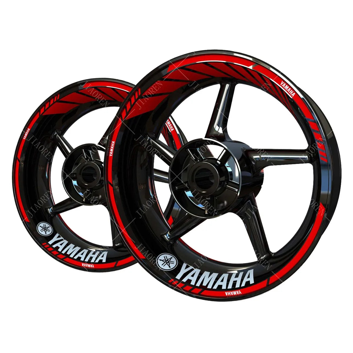 Yamaha Wheel Logo Sticker Rim Decal Vinyl Set Kit Pro