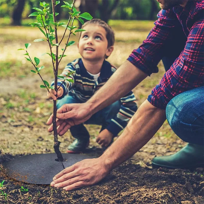 Tree Protection Weed Mats for Orchard and Garden Care
