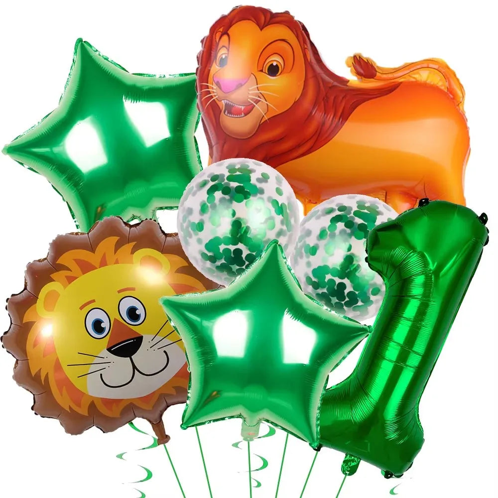Lion King Simba Birthday Party Disposable Tableware and Decor Set