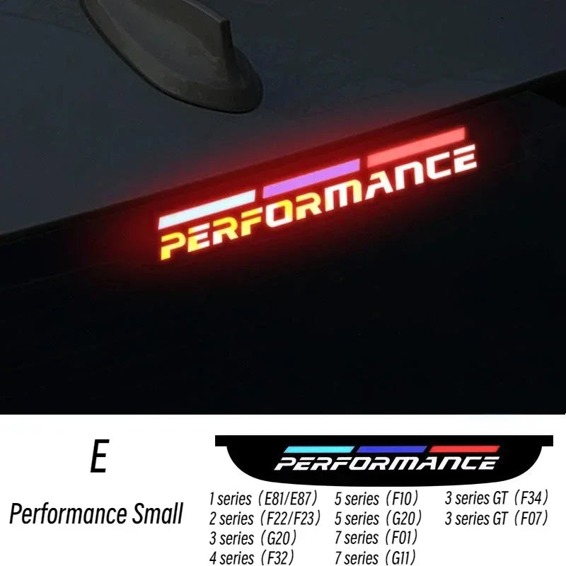 BMW Rear Brake Light Sticker For 3 Series 7 Series