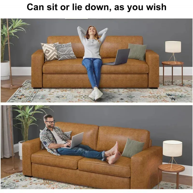 YUJINGXI RPD4 Leather Loveseat Set Of 2 Sofa