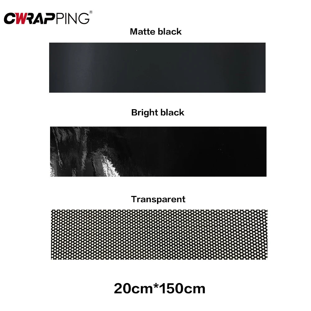 Car Sunshade Stickers Fly Eye One Way Vision Mesh Film Auto Front Windshield 3D Design Vinyl Film Decals