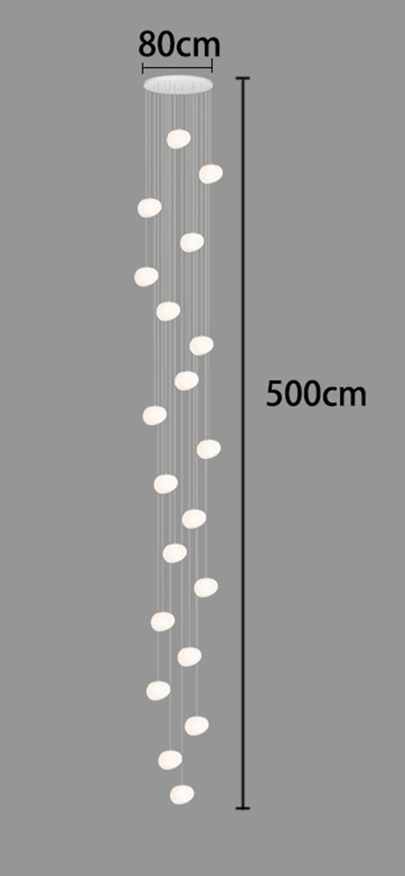 Modern Home Decor LED Pendant Lights for Living Room and Dining Room Adjustable Hanging Lamps with Remote Control