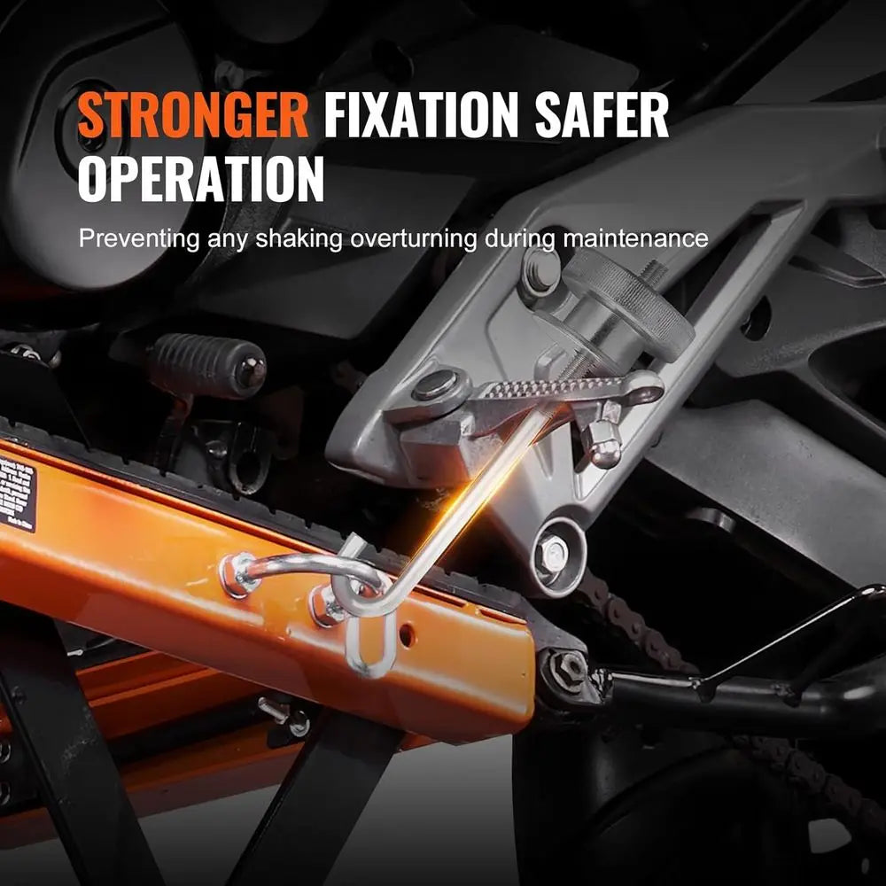 350 Lb Hydraulic Scissor Lift Table With Deck For ATVs