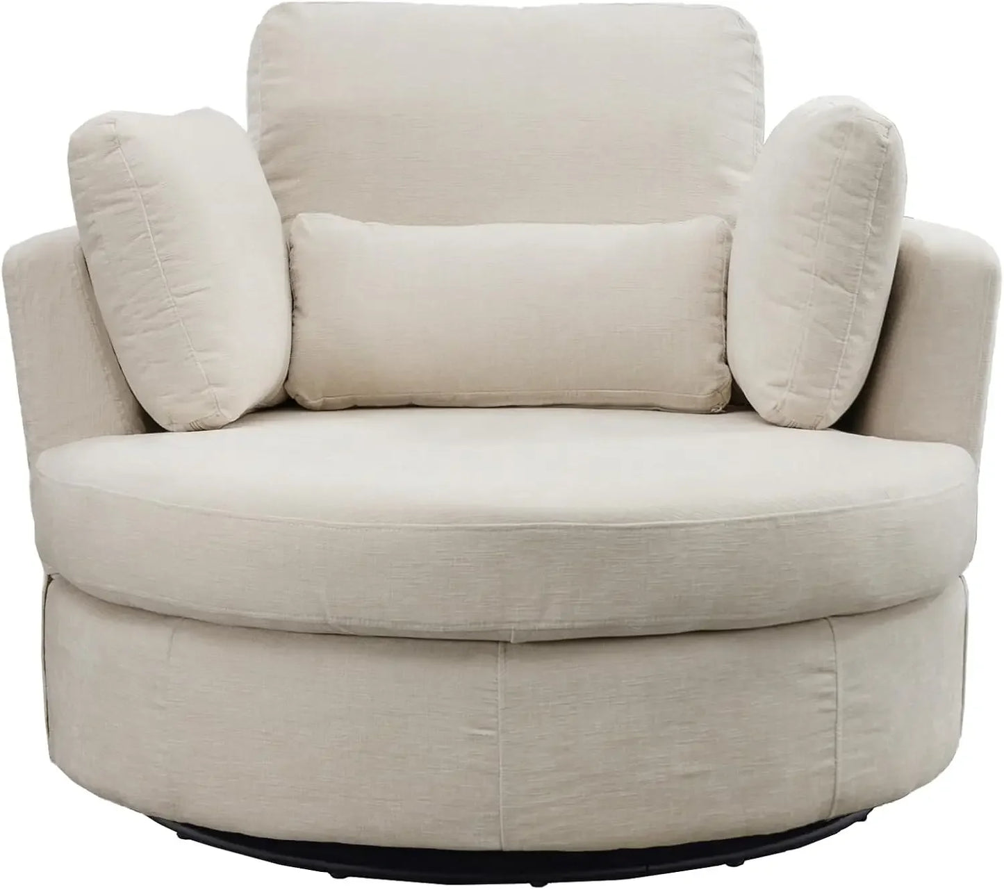 Modern Swivel Accent Barrel Chair for Stylish Living Spaces