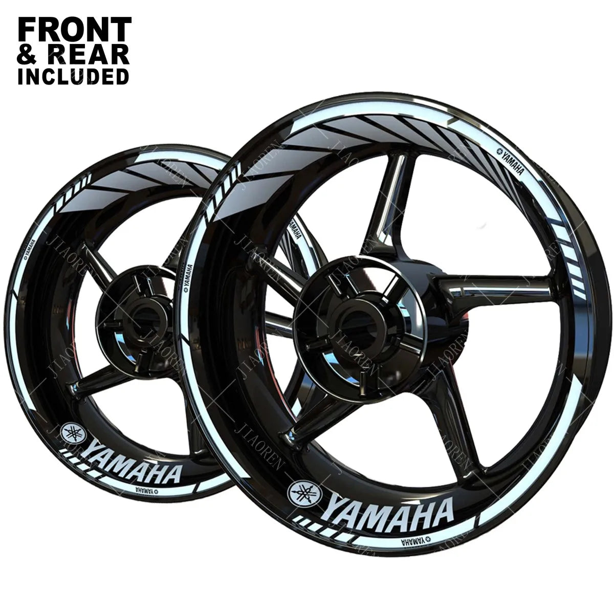 Yamaha Wheel Logo Sticker Rim Decal Vinyl Set Kit Pro