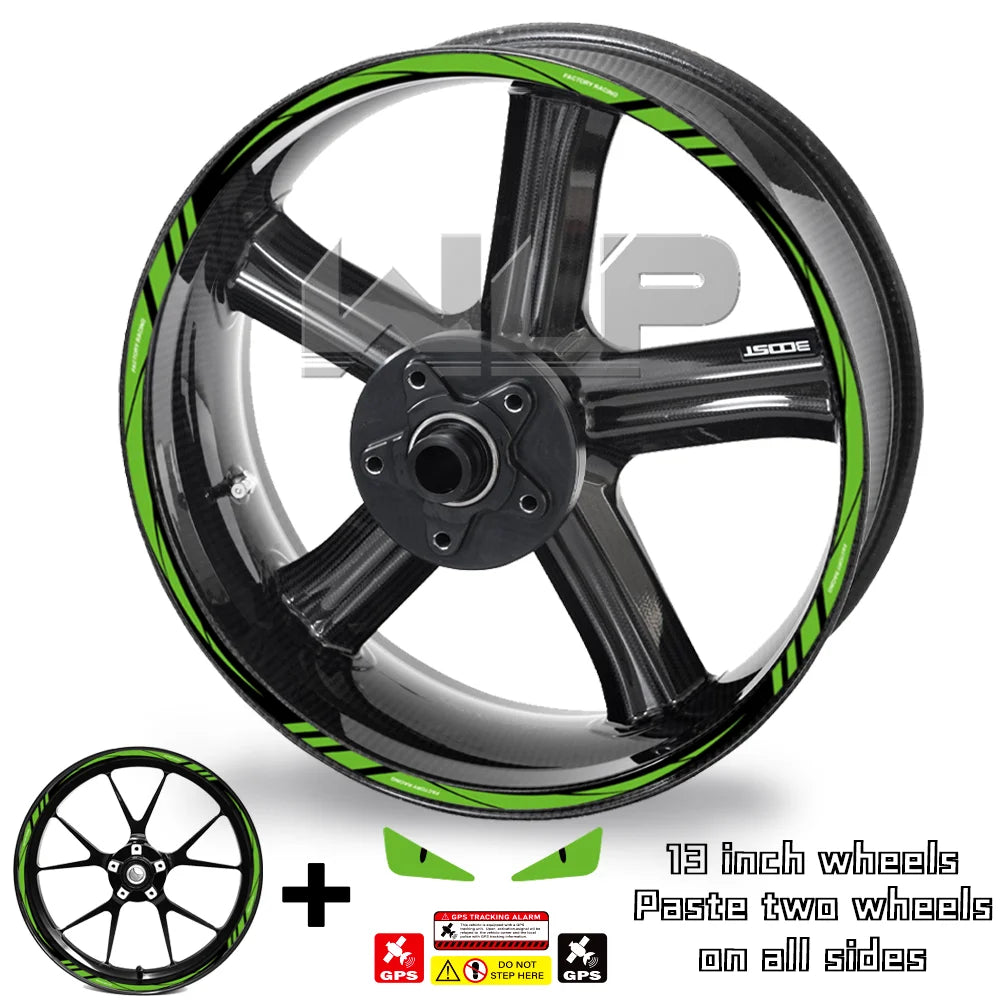 Choice Reflective Motorcycle Wheel Tape Stickers For Ducati