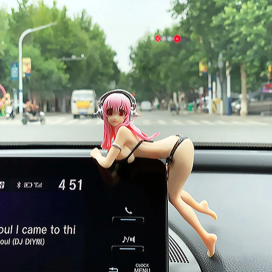 Creative Sexy Beauty Doll Car Ornament for Interior Decoration