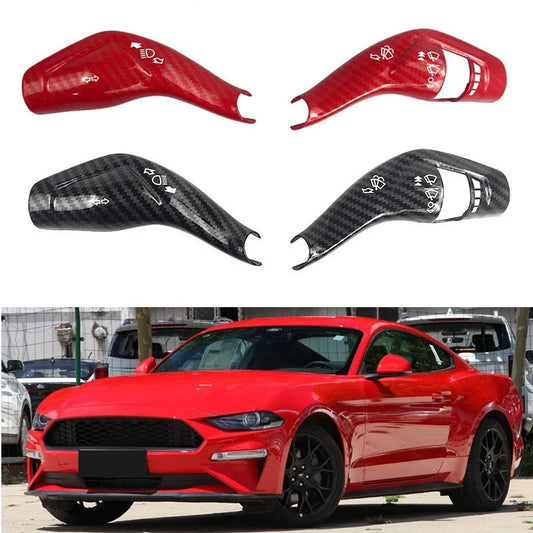 Car Shift Lever Wiper Rod Cover Trim For Ford Mustang