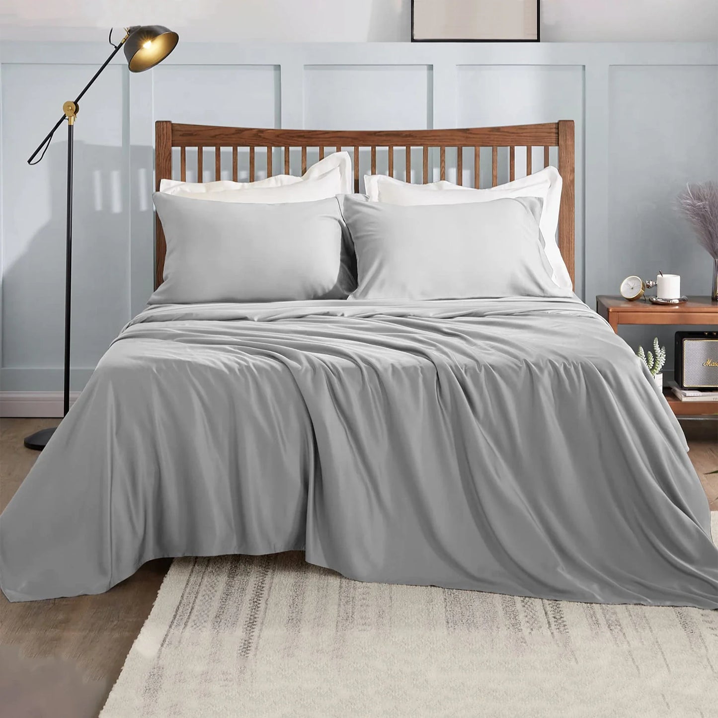 Solid Bed Linen Set for Comfortable Sleep Experience