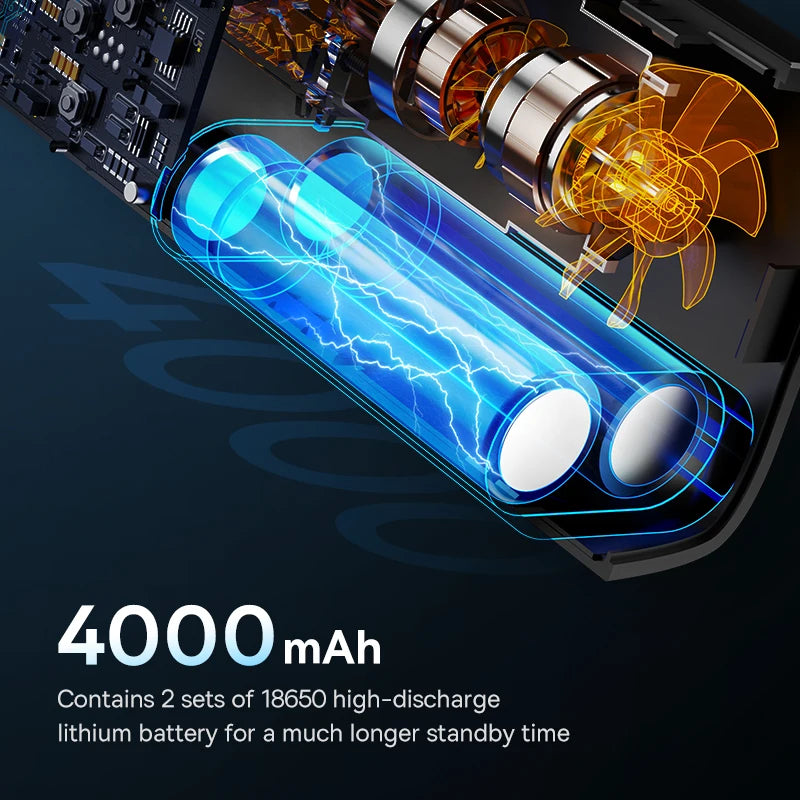 Baseus Wireless Air Pump Smart Digital Inflator for Vehicles