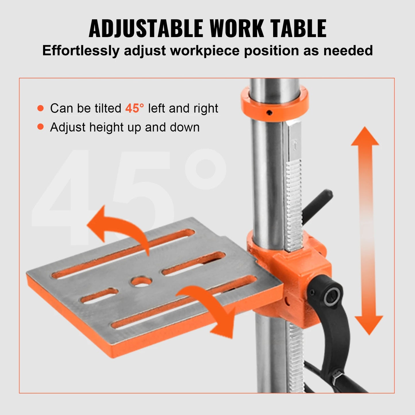 SucceBuy Tabletop Drill Press Three Point Two Amp 5 Speed