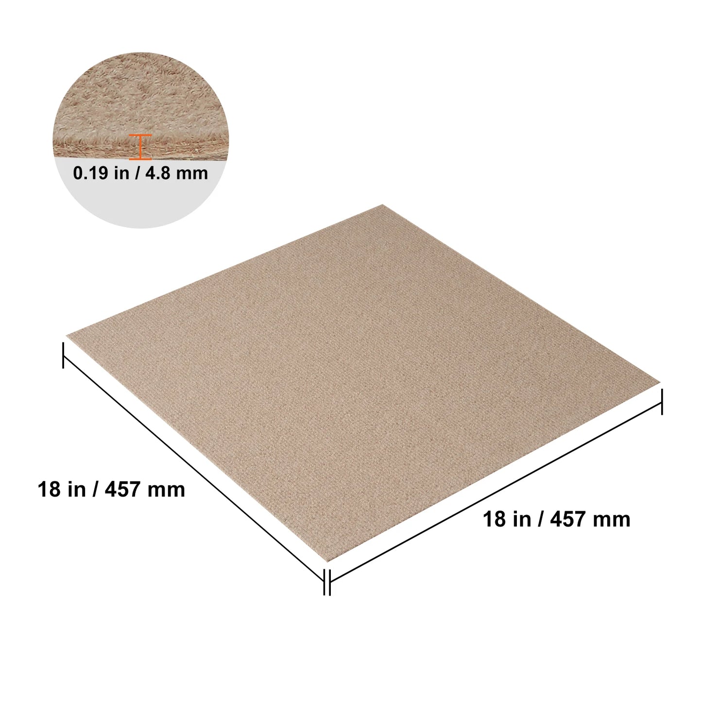 Peel and Stick Soft Carpet Tiles for Easy Floor Makeover
