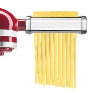 Pasta Attachment for KitchenAid Mixer with Sheet Roller and Cutter