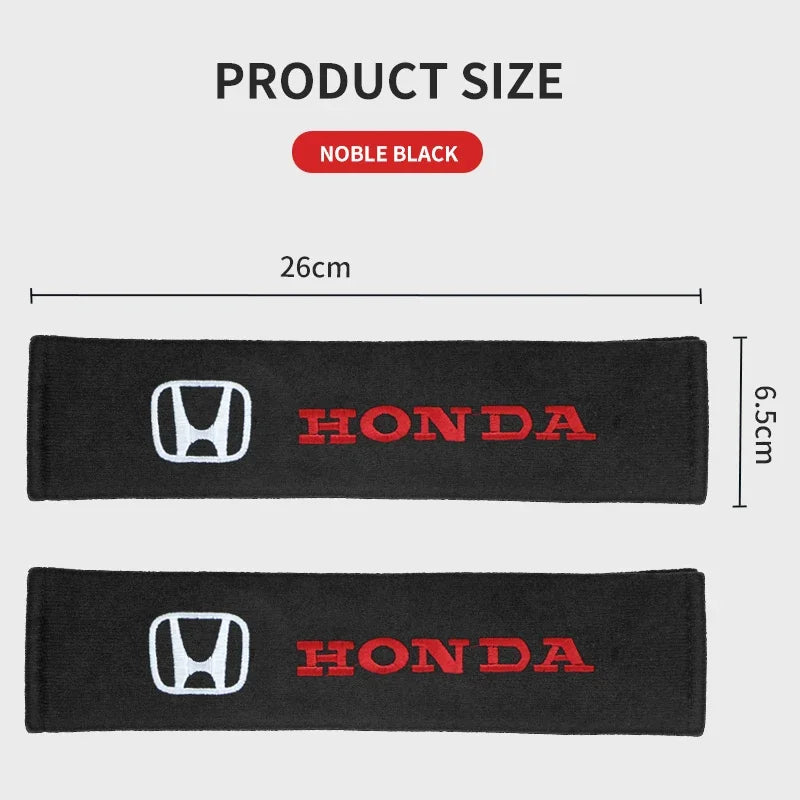 Honda Plush Seat Belt Shoulder Cover Pad for Civic CRV Jazz