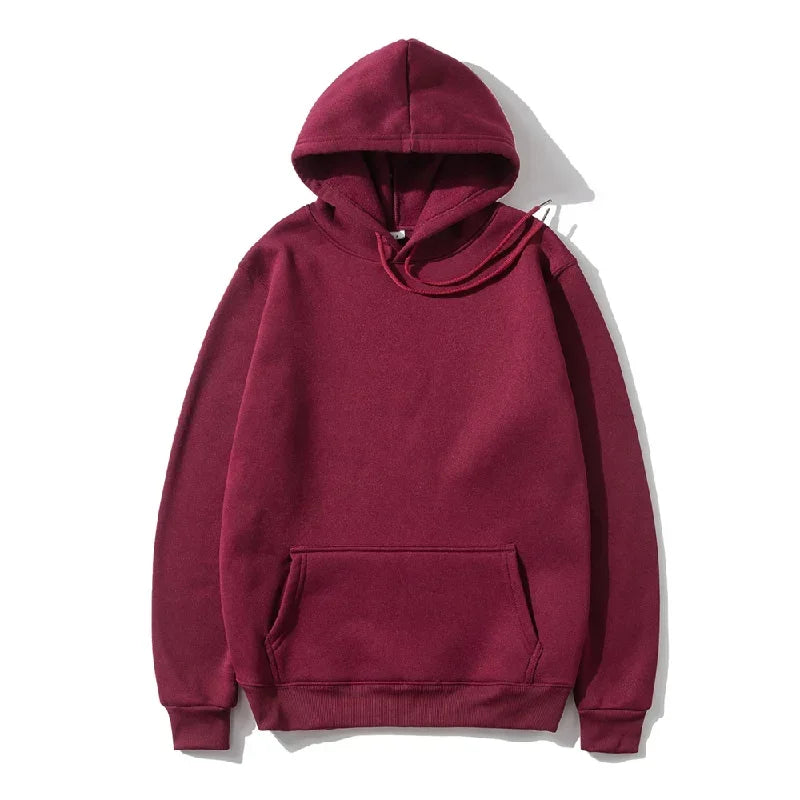 Unisex Hooded Pocket Hoodie Sweatshirt For Casual Fitness