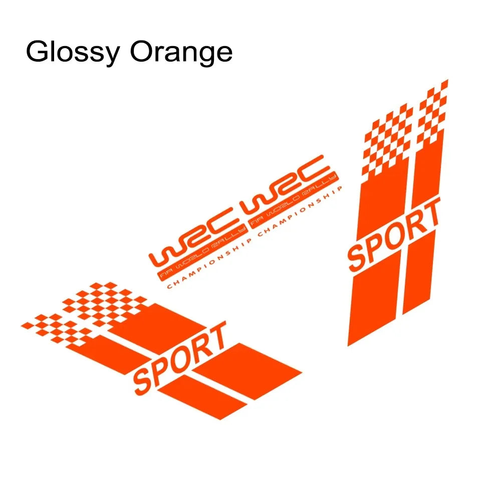 Car Both Side Body Sticker Stylish Auto Racing Sports Vinyl Film Decal For Ford Focus 2 3 MK2 MK3 Tuning Accessories