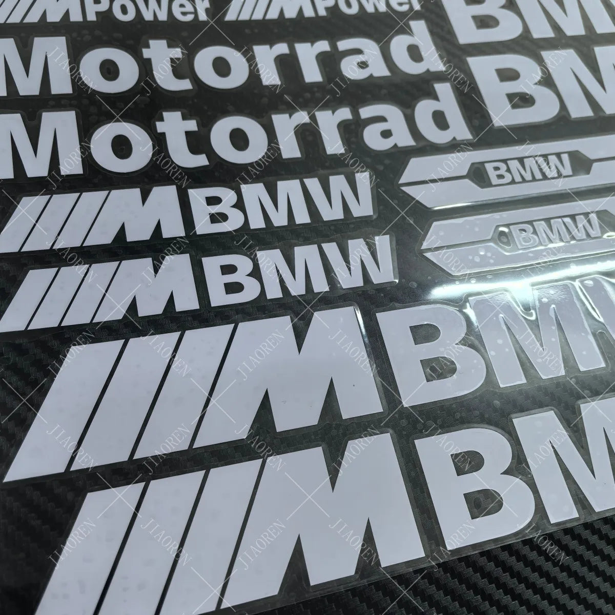 BMW Vinyl Sticker Logo Motorcycle Tank Decal Kit S1000RR