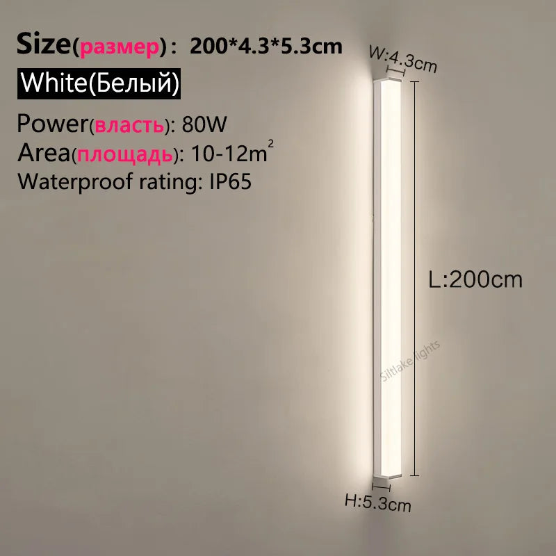 SLL LED Outdoor Wall Light IP65 Waterproof Villa Porch Lamp
