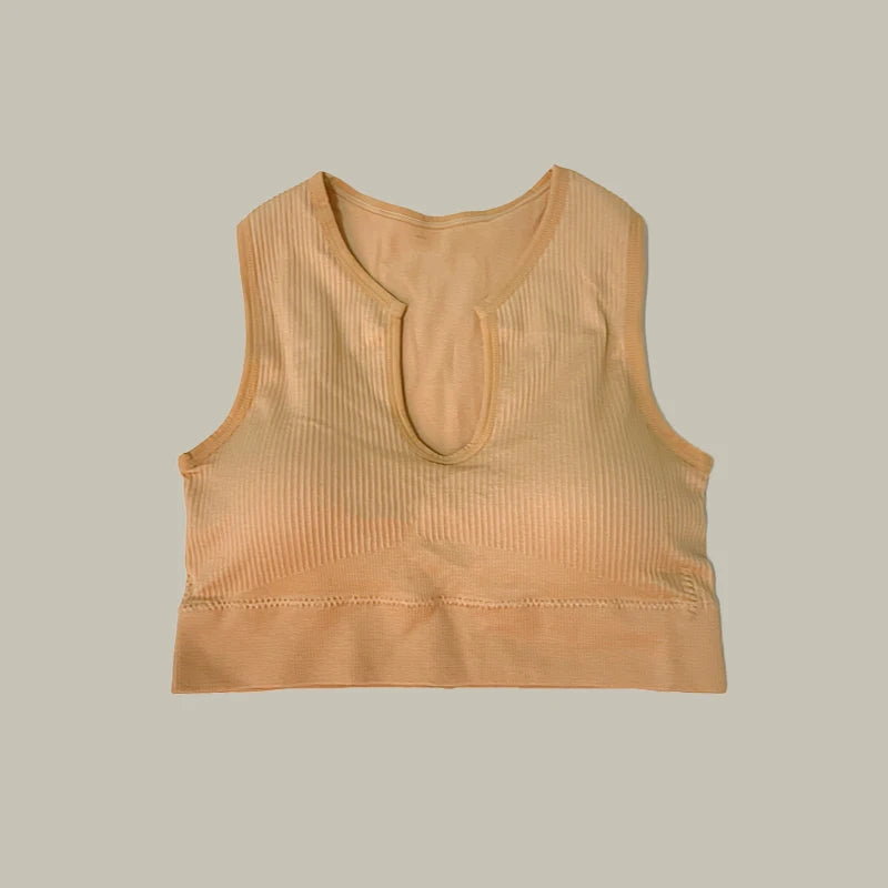 Seamless Yoga Set for Women - High Waist Leggings and Bra