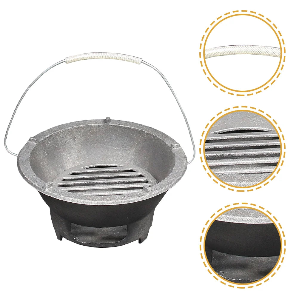 Portable Charcoal Barbecue Grill for Outdoor Cooking Fun