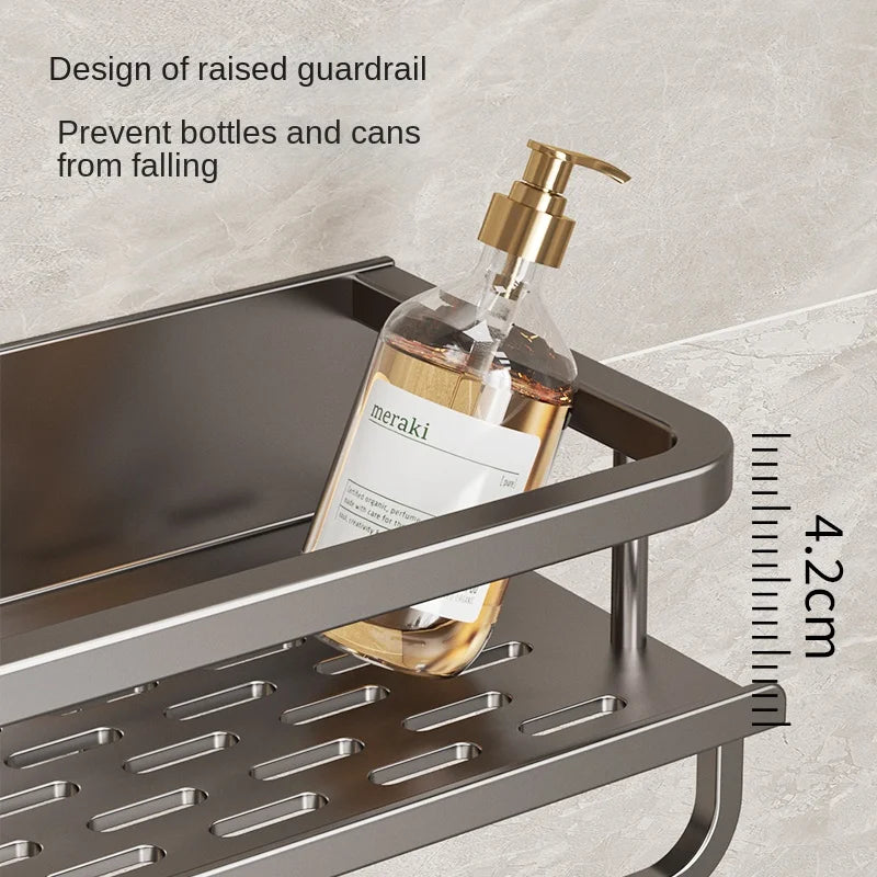 Choice Light Luxury Kitchen Wall Mounted Spice Rack