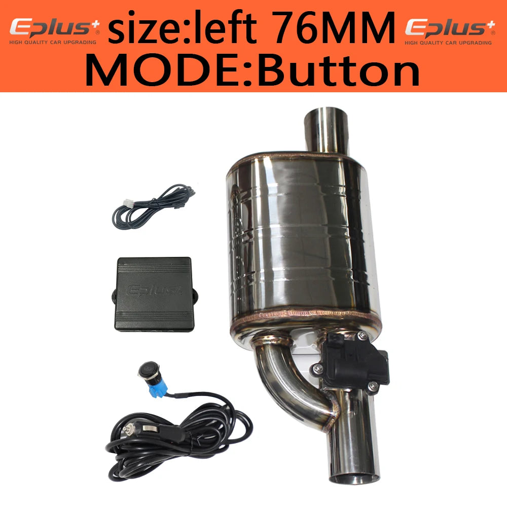 Eplus+ Car Exhaust System Electric Valve Control Silencer