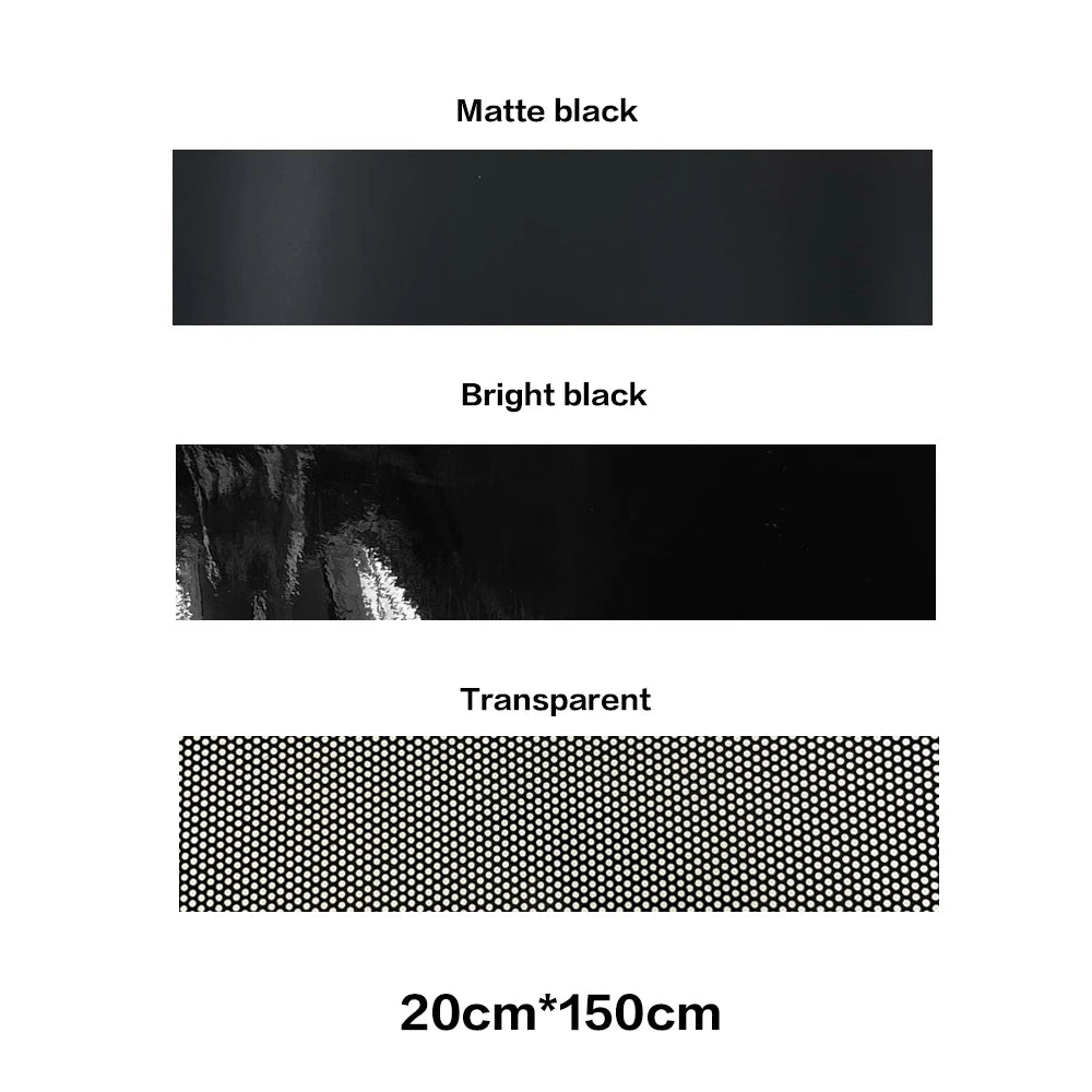 Car Sunshade Stickers Auto Front Windshield 3D Vinyl Film Rear Gear Decorative Decals