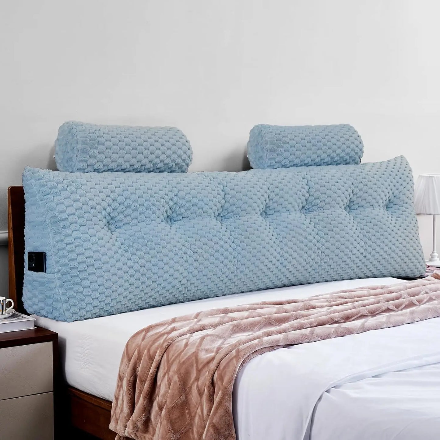 Sichuan Wedge Headboard Pillow for Neck Roll Bolster