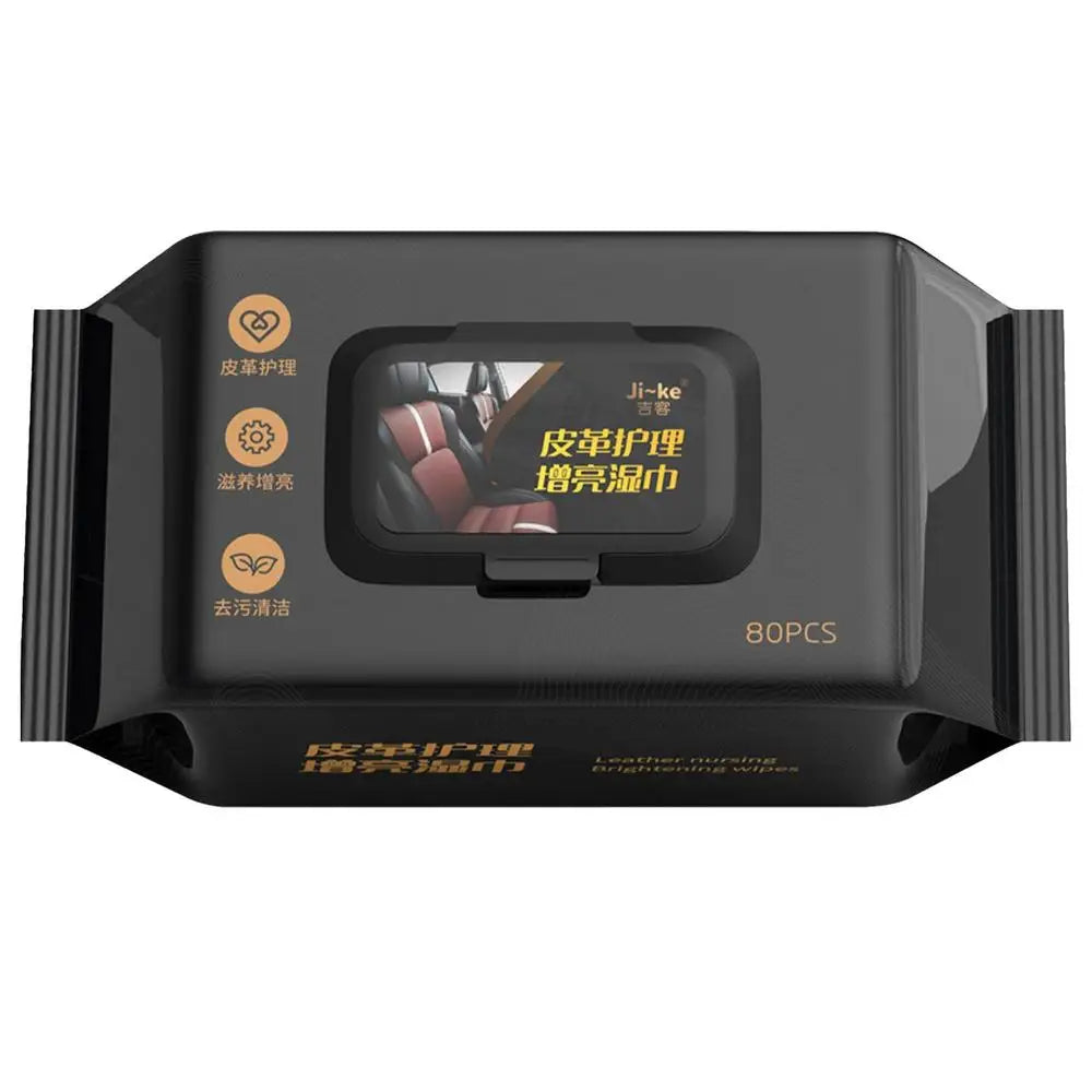 Leather Interior Wipes for Car Cleaning and Maintenance