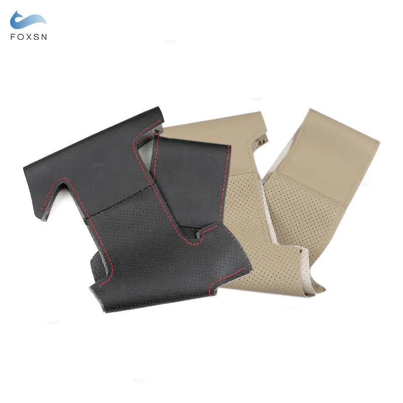 Hand-Stitch Microfiber Leather Steering Wheel Cover for Fiat 500 Models 2007-2015