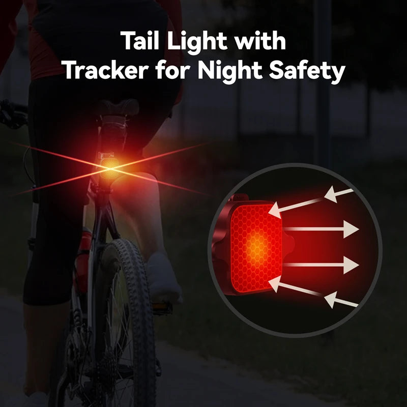 Bicycle Airtag Tracker Reflective Bracket For Anti-Theft Security